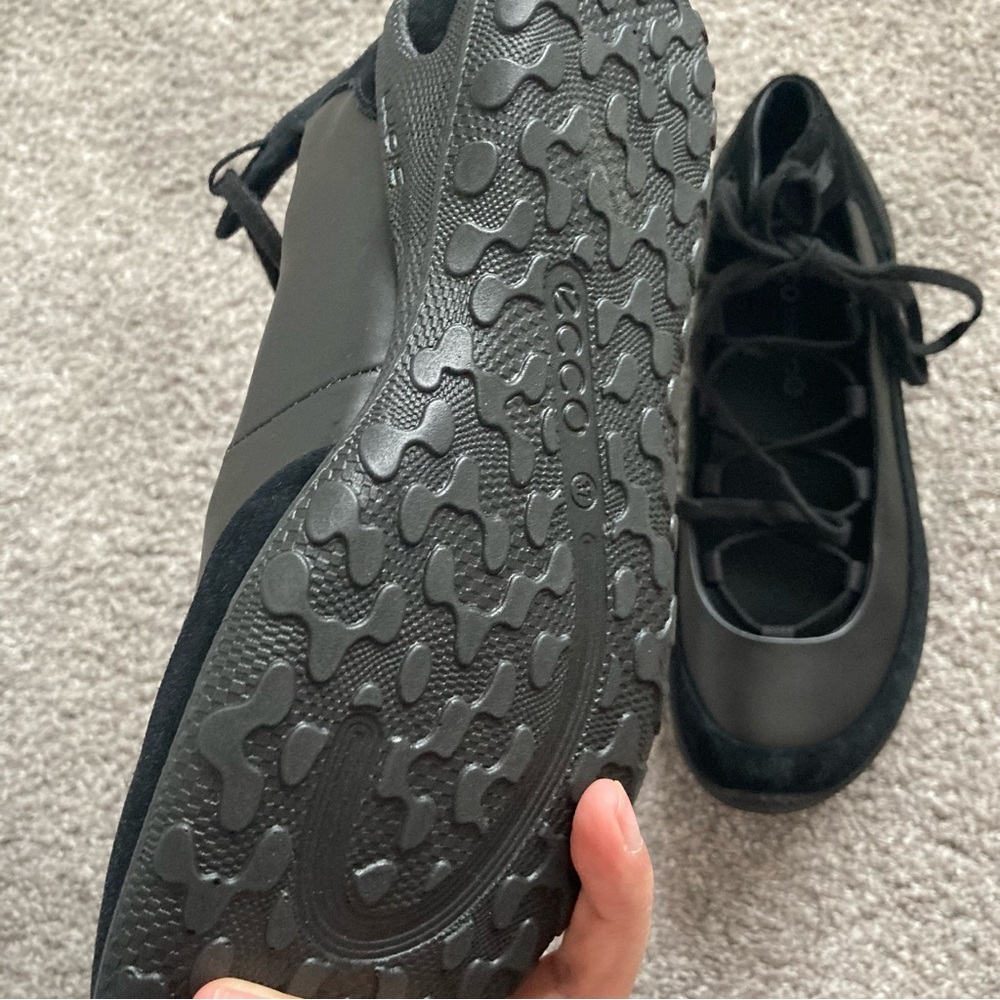 Ecco Biom lite shoes NWT lace up leather sneaker shoes - Picture 8 of 11